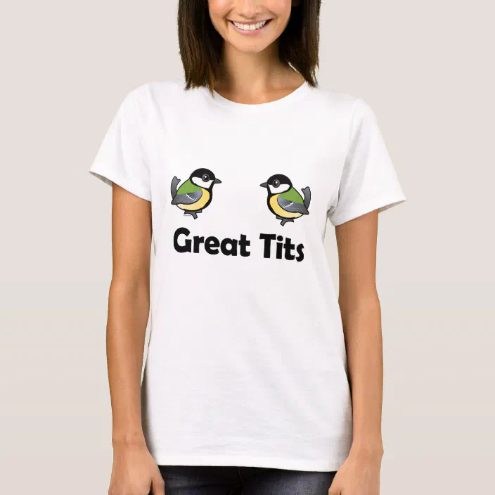 Great Tits T-Shirt | Zazzle.com