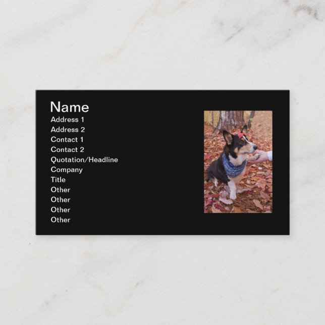 Great to See You! Business Card (Front)