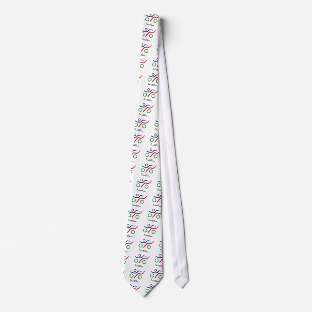 Great Triathlon logo Neck Tie (Front)