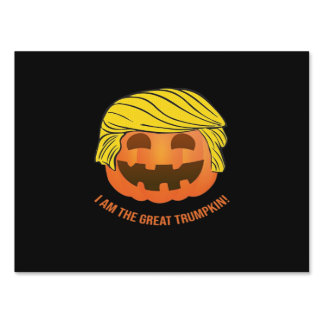 Great Trumpkin  Sign
