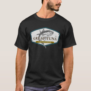 Great Tuna Conqueror Fishing Rod Sea Fish Ocean T-Shirt
