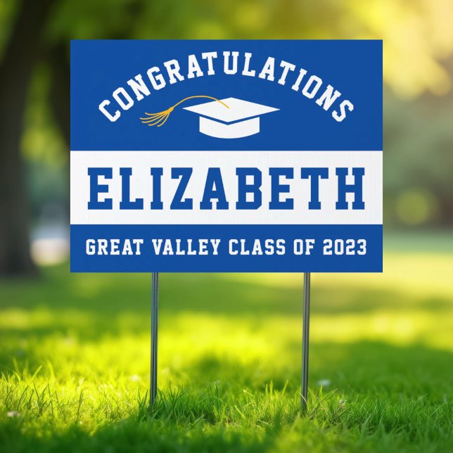 Great Valley HS Custom Graduation Yard Sign (Creator Uploaded)
