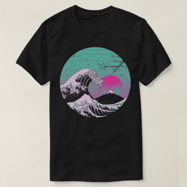 Great Vapor Aesthetics  T-Shirt (Design Front)