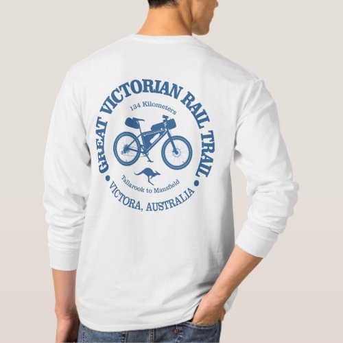 Great Victorian Rail Trail cycling T_Shirt