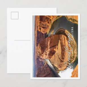 Great view of the grand canyon national park  postcard