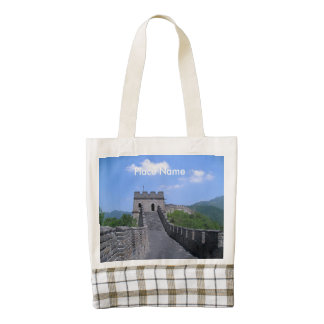 Great Wall in China Zazzle HEART Tote Bag