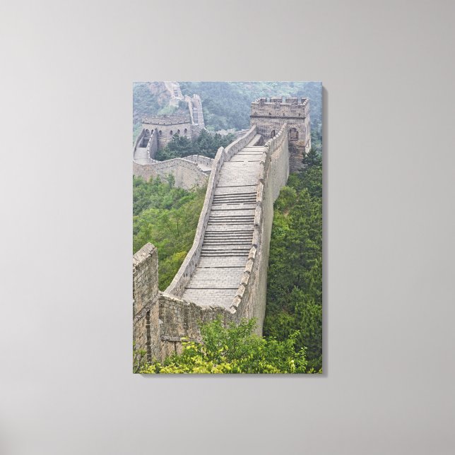 Great Wall, Jinshanling, China Canvas Print (Front)