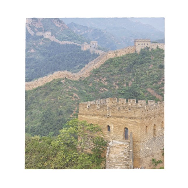 Great Wall of China at Jinshanling, China. 2 Notepad (Front)