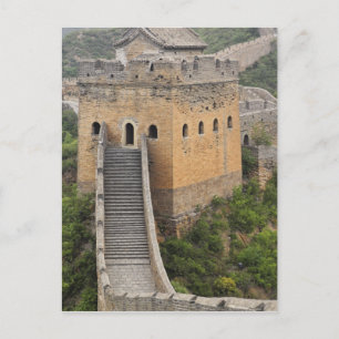 Great Wall of China at Jinshanling, China, Asia 2 Postcard