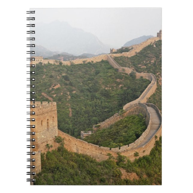 Great Wall of China at Jinshanling, China, Asia Notebook (Front)