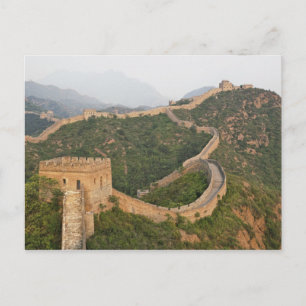 Great Wall of China at Jinshanling, China, Asia Postcard