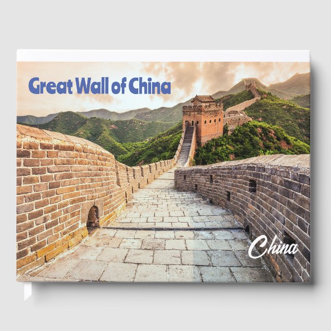 Great Wall of China Guest Book (Front)