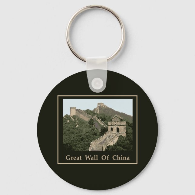 Great Wall Of China Keychain (Front)