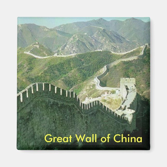 Great Wall of China Magnet (Front)