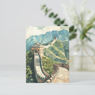 Great wall of China Postcard