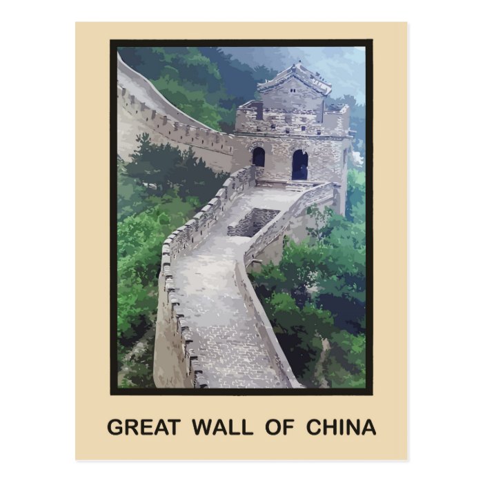 Great Wall of China Postcards