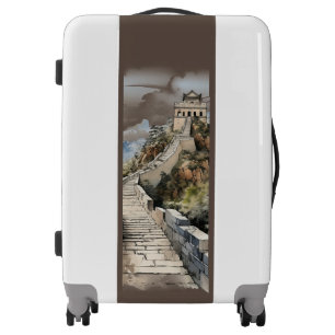 Great Wall of China Travel Suitcase 🏯🌄