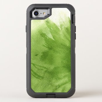 Great Watercolor Background - Watercolor Paints 2 Otterbox Defender Iphone Se/8/7 Case by watercoloring at Zazzle