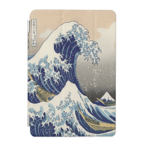 Great Wave Fine Art 葛飾北斎神奈川沖浪裏 iPad Mini Cover