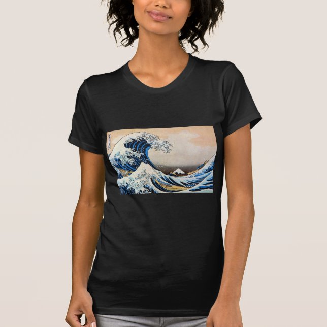 Great Wave, Hokusai, Ukiyo-e T-Shirt (Front)