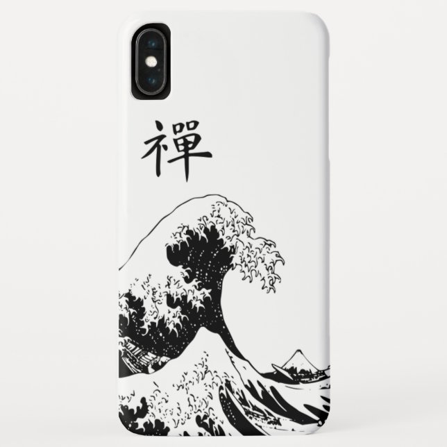 Great Wave Jiu-Jitsu iPhone / iPad case (Back)