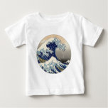 Great Wave Kanagawa Japanese Painting Baby T-Shirt