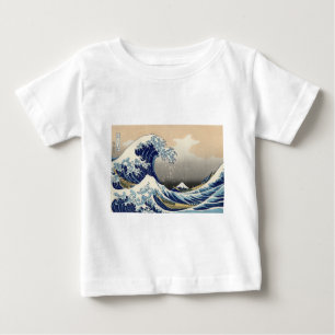 Great Wave Kanagawa Japanese Painting Baby T-Shirt