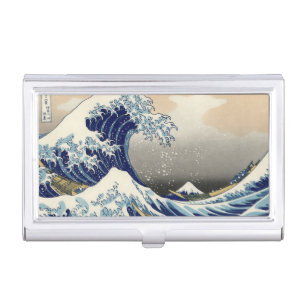 Great Wave Kanagawa Japanese Painting Business Card Holder
