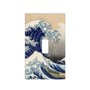 Great Wave Kanagawa Japanese Painting Light Switch Cover