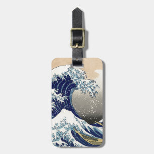 Great Wave Kanagawa Japanese Painting Luggage Tag