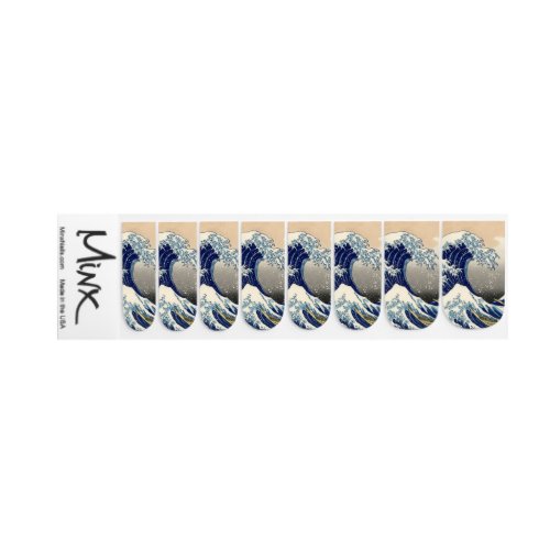 Great Wave Kanagawa Japanese Painting Minx Nail Wraps