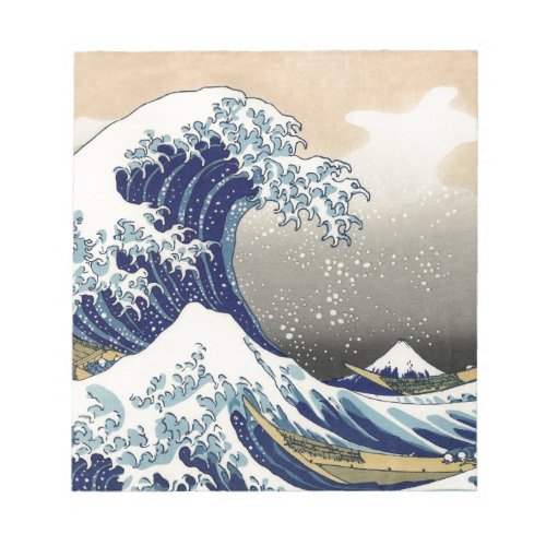 Great Wave Kanagawa Japanese Painting Notepad