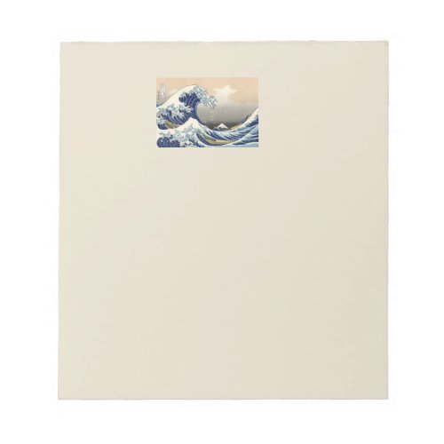 Great Wave Kanagawa Japanese Painting Notepad