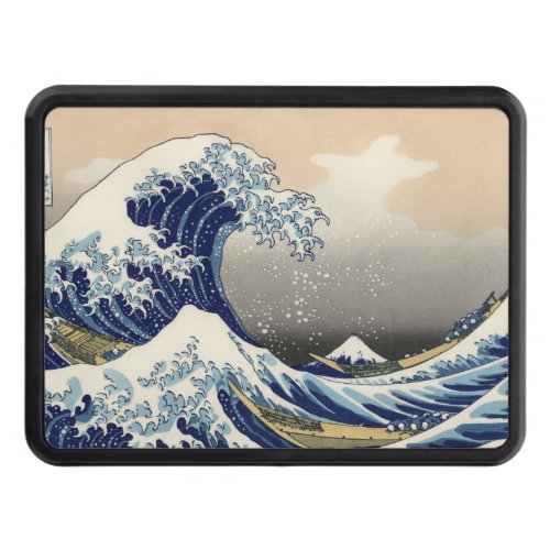 Great Wave Kanagawa Japanese Painting Trailer Hitch Cover