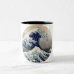 Great Wave Kanagawa Japanese Painting Two-Tone Coffee Mug