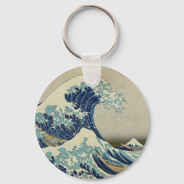 Great Wave Keychain (Front)