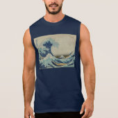 Great_Wave_off_Kanagawa2 Sleeveless Shirt (Front)