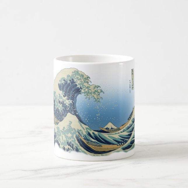 Great Wave off Kanagawa Coffee Mug (Center)