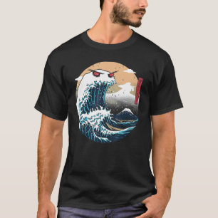 Great Wave Off Kanagawa Cookiegawa Japanese Aesthe T-Shirt