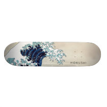 Great Wave off Kanagawa Custom Text Skateboard Great Wave off Kanagawa Custom Text Skateboard