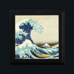 Great Wave off Kanagawa Gift Box<br><div class="desc">This very famous traditional Japanese woodblock design featuring a beautiful,  vibrant wave makes a great gift for anyone who loves Japanese art.</div>