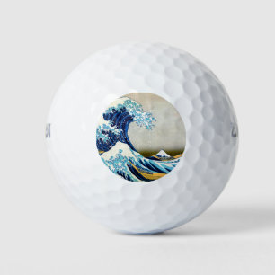 Great Wave off Kanagawa Golf Balls