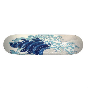 Great Wave Off Kanagawa Hokusai Fine Art Skateboard Deck