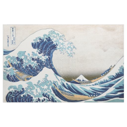 We make a gorgeous wooden art display piece out of Hokusai's Great