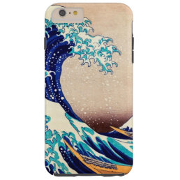 Great Wave Off Kanagawa Hokusai Japanese Vintage Tough iPhone 6 Plus Case