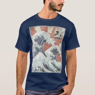 Great Wave Off Kanagawa Japanese Aesthetic Art T-Shirt