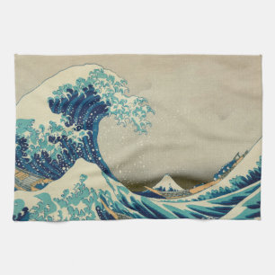 Great Wave off Kanagawa & Japanese Art /Japan Kitchen Towel