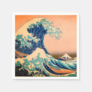 Great Wave off Kanagawa & Japanese Art /Japan Napkins