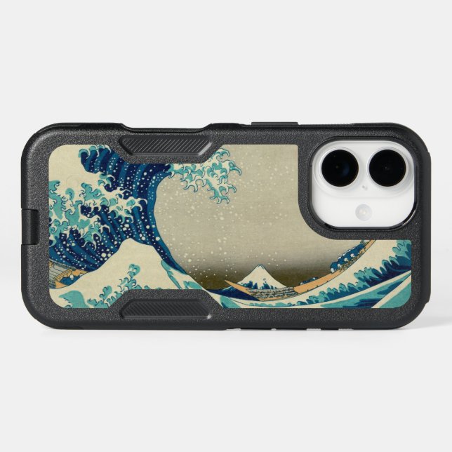 Great Wave off Kanagawa & Japanese Art /Japan Otterbox iPhone Case (Back Horizontal)