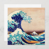 Great Wave Off Kanagawa Japanese Vintage Fine Art (Front/Back)